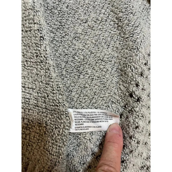 Liz Lange Maternity Sweater Womens XS Comfy Stretch Neutral Soft Cozy Fall Fuzzy - Picture 9 of 10